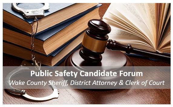 Flyer for candidate forum on October 13th.