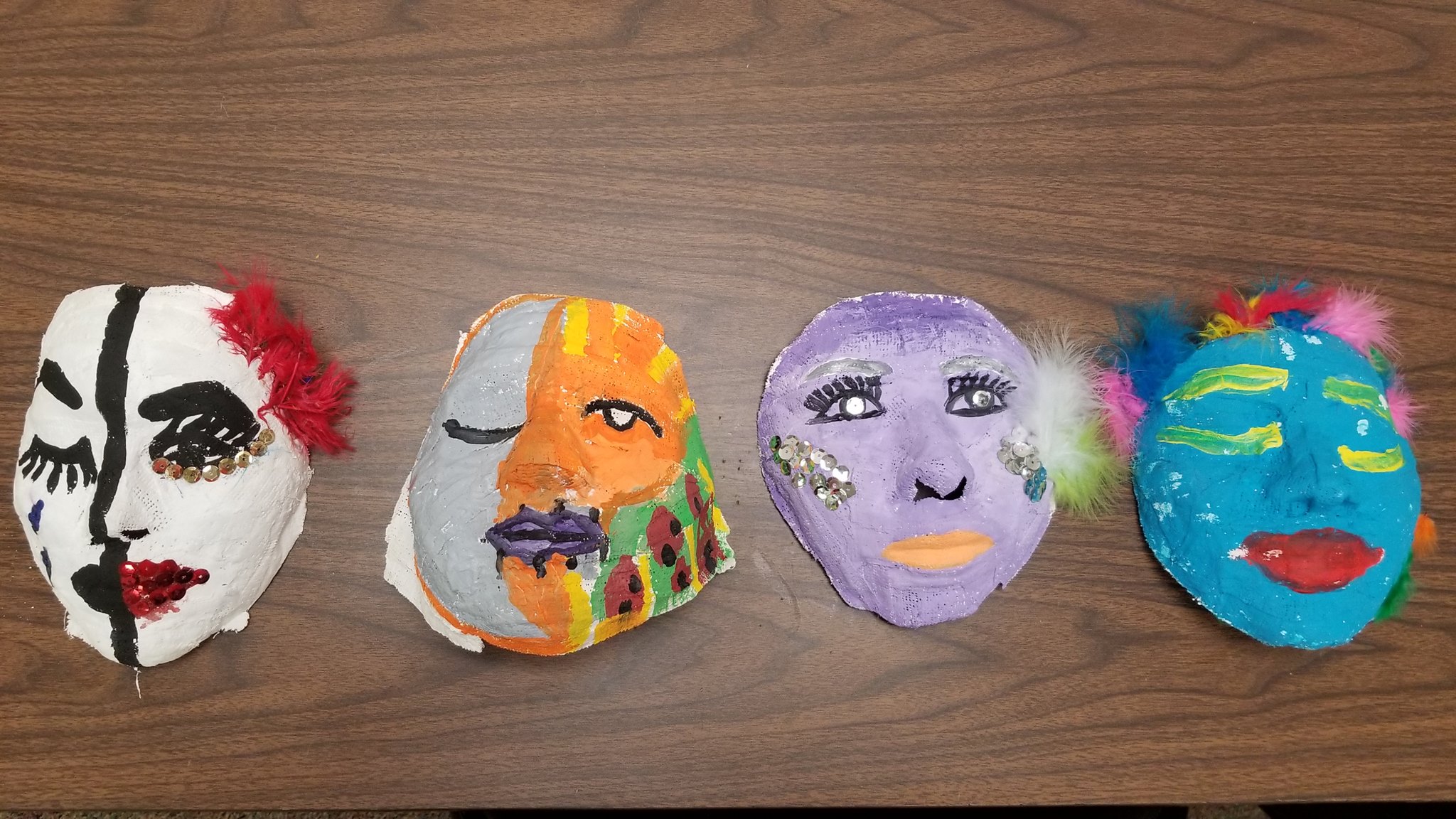 Disguising Trauma: Masks Wear - El Pueblo, Inc